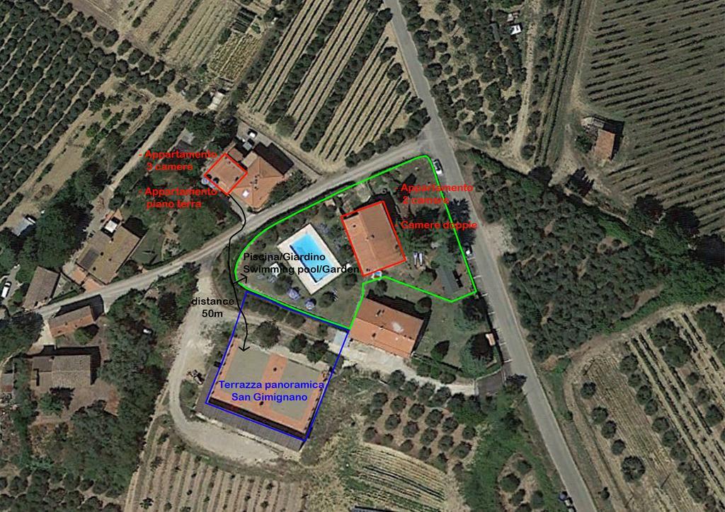 Agriturismo Azienda Agricola La Roccaia San Gimignano Exterior photo